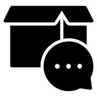 package glyph icon vector