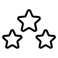 star line icon vector