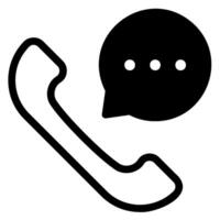 customer service glyph icon vector