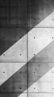 Geometric Concrete Wall Shadows photo