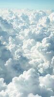 Serene Cloudscape Aerial View photo