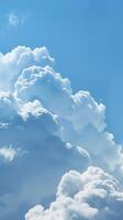 Cumulus Clouds Blue Sky photo