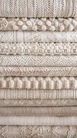 Textured Handmade Macrame Patterns photo