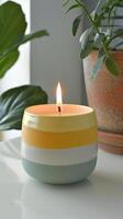 Decorative Scented Candle photo