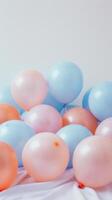 Pastel Balloons Party Decoration photo