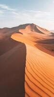 Desert Dunes At Golden Hour photo