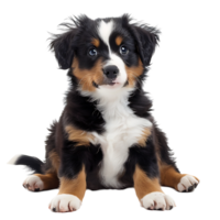 Puppy dog on isolated transparent background png