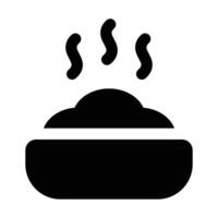 Simple Baby Food solid icon. The icon can be used for websites, print templates, presentation templates, illustrations, etc vector