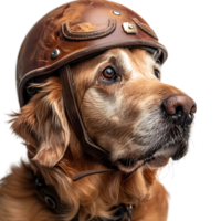 hond vervelend veiligheid helm gezicht Aan geïsoleerd transparant achtergrond png