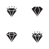 Diamond Logo Template icon illustration design vector