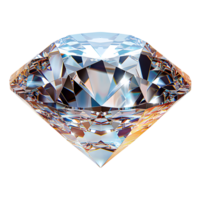 Diamond on isolated transparent background png