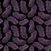 Feather Pattern Design Texture vector