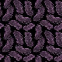 Feather Pattern Design Texture vector