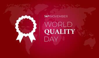 World Quality Day Background Illustration vector