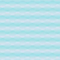 Light Turquoise 3D Geometric Wave Pattern vector