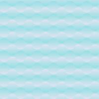 Light Turquoise 3D Geometric Wave Pattern vector