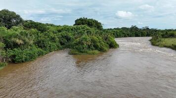 Aerial image of the apore river photo