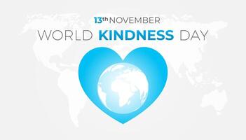 World Kindness Day Illustration Background vector