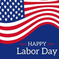 Happy Labor Day Background Illustration vector