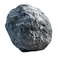 runden Asteroid auf isoliert transparent Hintergrund png