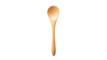 Wooden spoon cut out. Isolated wooden spoon on transparent background png