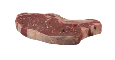 Fresco filete carne cortar fuera aislado transparente antecedentes png