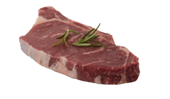 Frais steak Viande Couper en dehors isolé transparent Contexte png