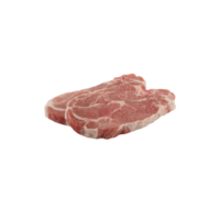 Frais bœuf, porc, steak Couper en dehors isolé transparent Contexte png