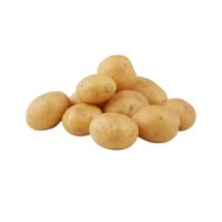 Frais patates Couper en dehors isolé transparent Contexte png