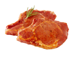 frisch Steak Fleisch Schnitt aus isoliert transparent Hintergrund png