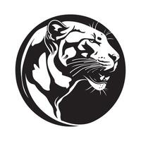 Puma Logo design illustration On white Background vector