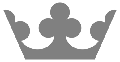 Crown Silhouette, Flat and Simple Style, Can use for Icon, Symbol, Apps, Website, Decoration, Ornate, Pictogram, Logo Gram, and Graphic Design Element. png