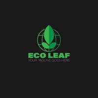 ecoleaf, greenleaf logo vector