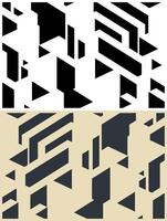 Abstract labyrinth illustrations vector