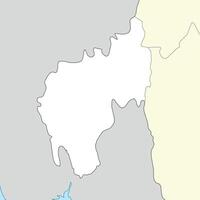 Location map of Tripura is a state of India vector