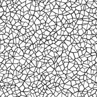 Cracked barren desert earth texture. Seamless pattern vector