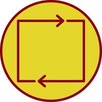 Loop Vintage Icon Design vector