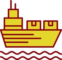 Shipping Vintage Icon Design vector