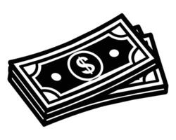 dinero icono diseño modelo vector