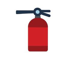 Fire Extinguisher simple clip art vector