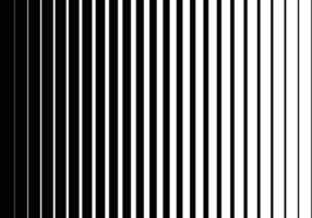 Black vertical stripes on halftone white background. Geometric pattern for wallpaper design. vector