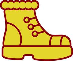 Boot Vintage Icon Design vector