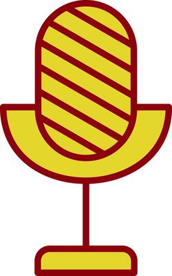 Voice Recorder Vintage Icon Design
