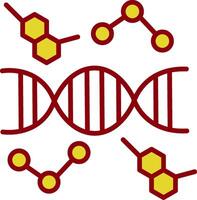 DNA Vintage Icon Design vector