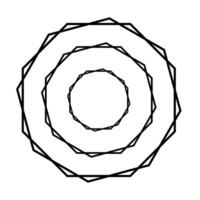 Geometric Abstract Shape Element vector