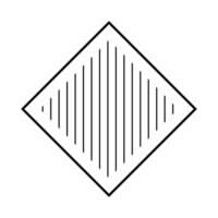 Geometric Abstract Shape Element vector