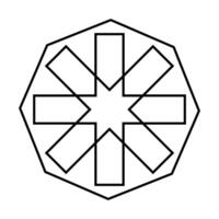 Geometric Abstract Shape Element vector