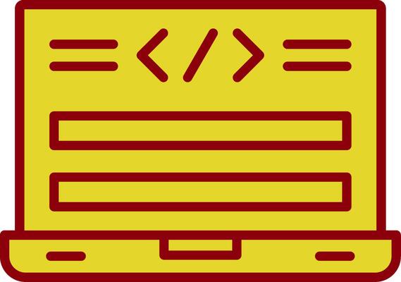 Html Code Vintage Icon Design