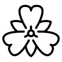 iris line icon vector