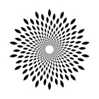 Mandala Art Simple Design vector